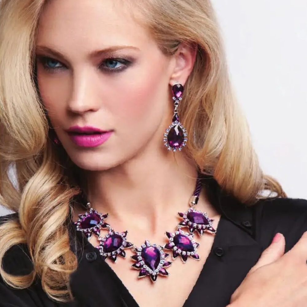 Park Lane Purple Jewelry Set